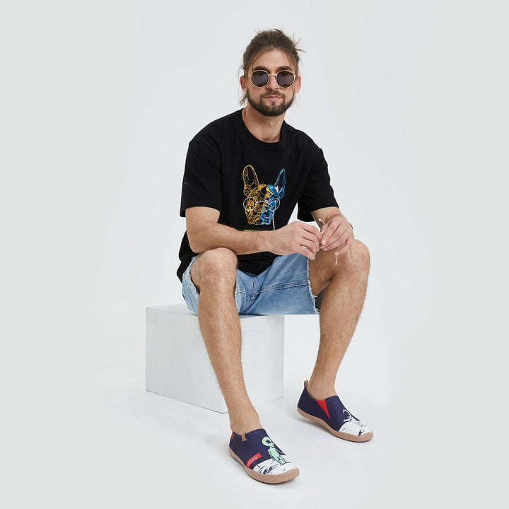 UIN Men Nice to Meet U Toledo I Men Canvas loafers