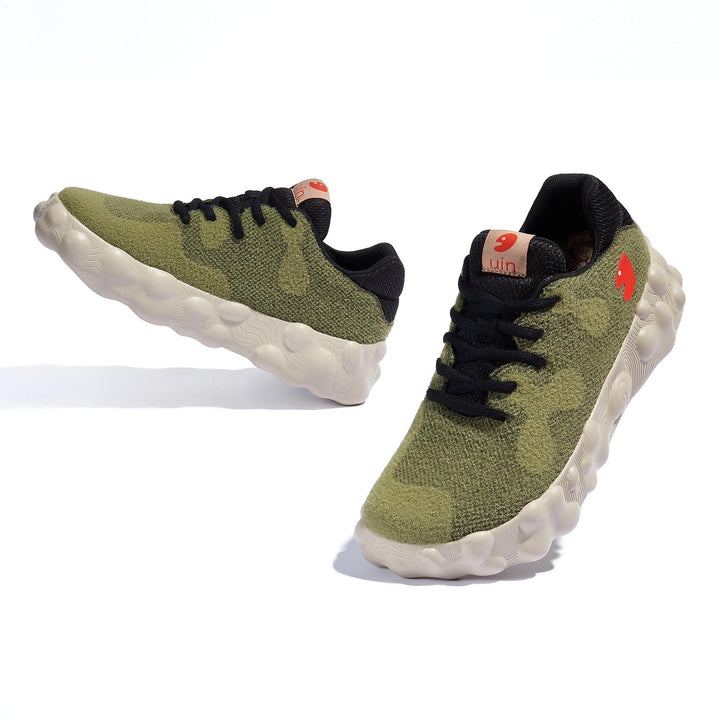 UIN Men Olive Oasis Figueras I Men Canvas loafers