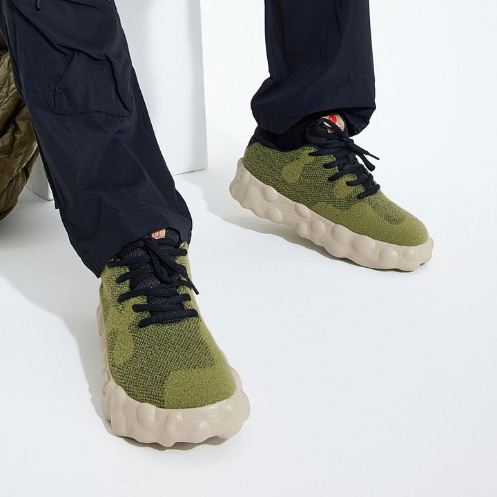 UIN Men Olive Oasis Figueras I Men Canvas loafers