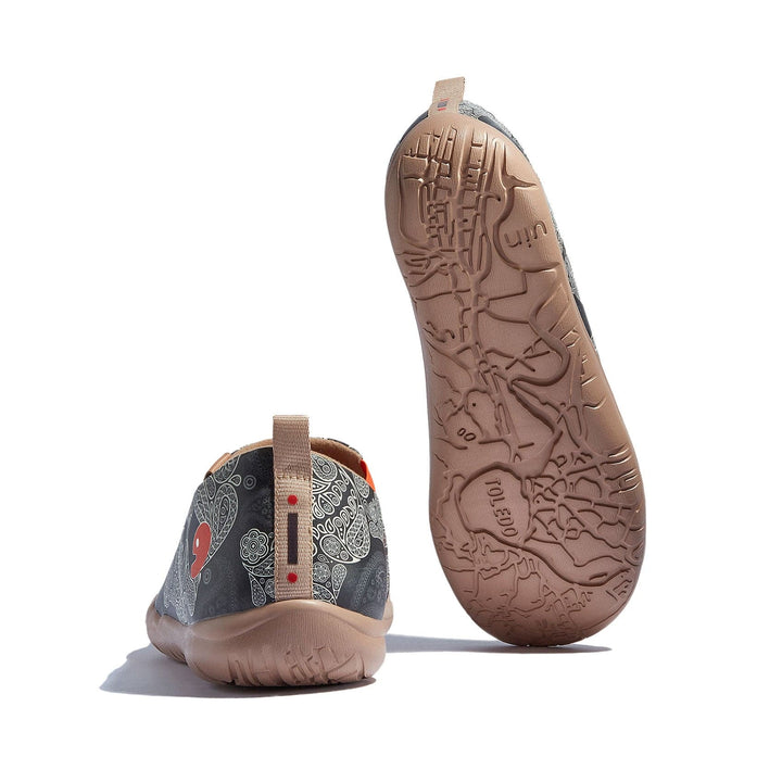 UIN Men Paisley Duke Toledo I Men Canvas loafers