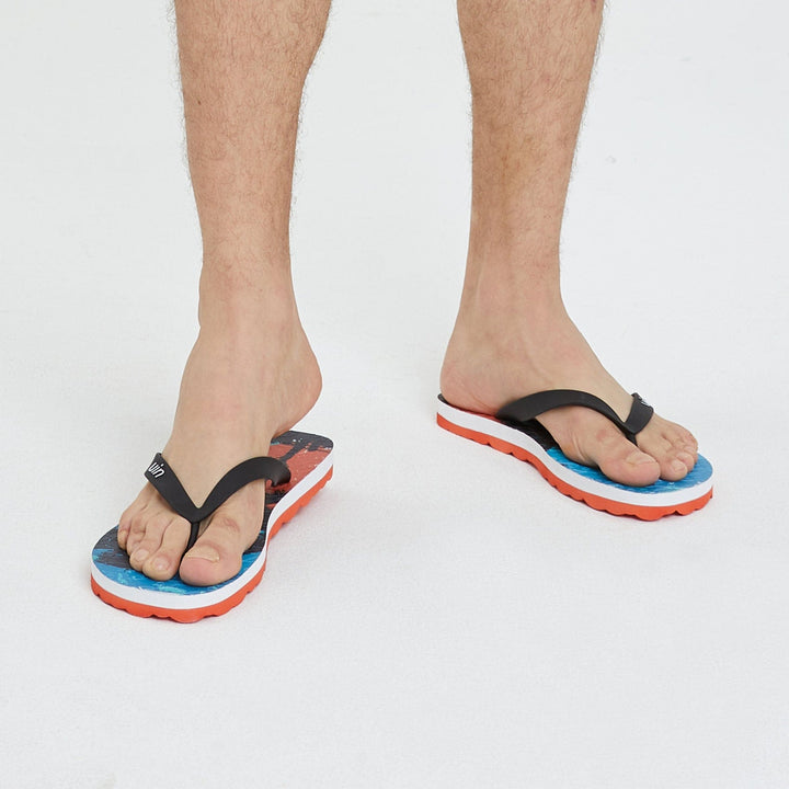 UIN Men Palm in Sunset 2 Blanes Men Canvas loafers