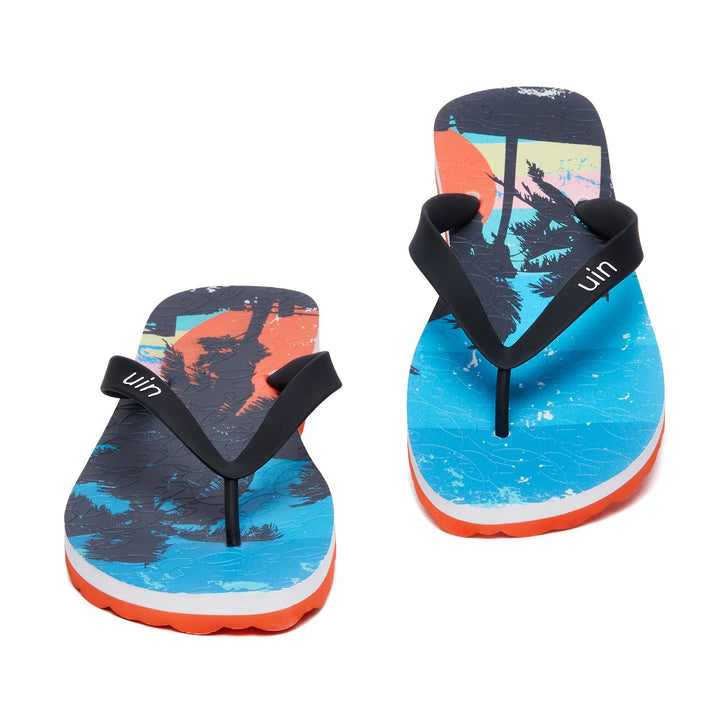 UIN Men Palm in Sunset 2 Blanes Men Canvas loafers