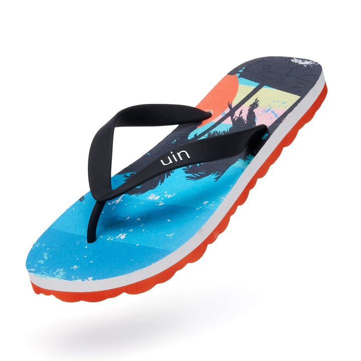 UIN Men Palm in Sunset 2 Blanes Men Canvas loafers