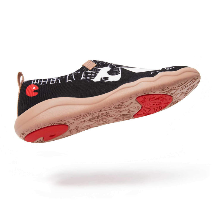 UIN Men (Pre-sale) Footprint Canvas loafers