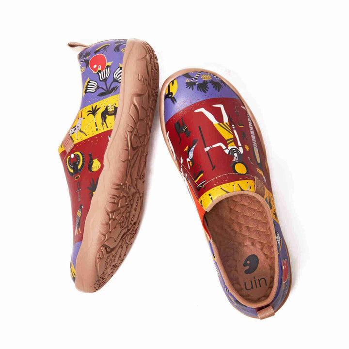 UIN Men (Pre-sale) Horus Canvas loafers