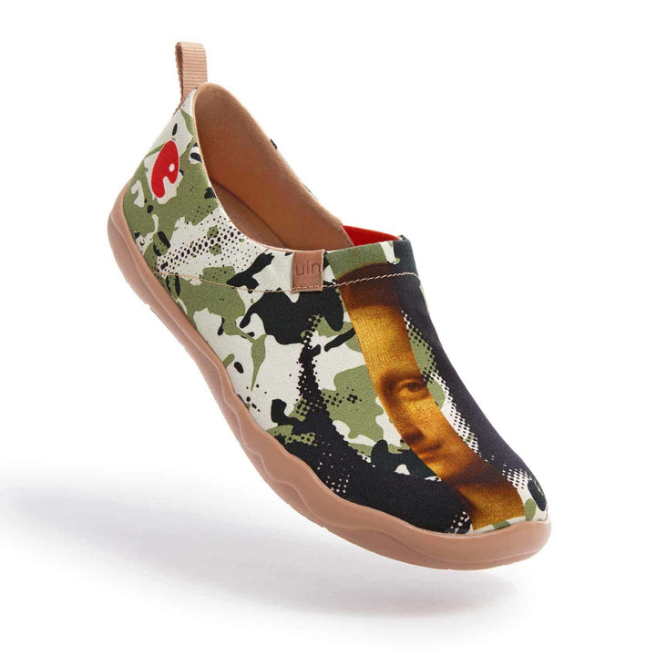 UIN Men (Pre-sale) Lisa Art Canvas loafers