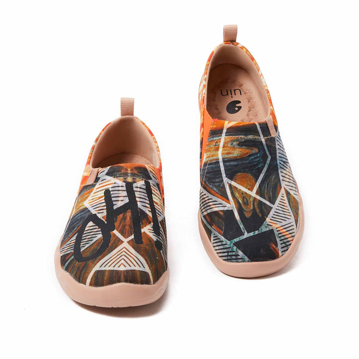 UIN Men (Pre-sale) Scream Canvas loafers