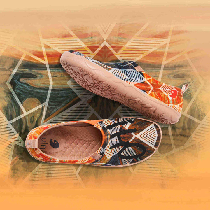 UIN Men (Pre-sale) Scream Canvas loafers