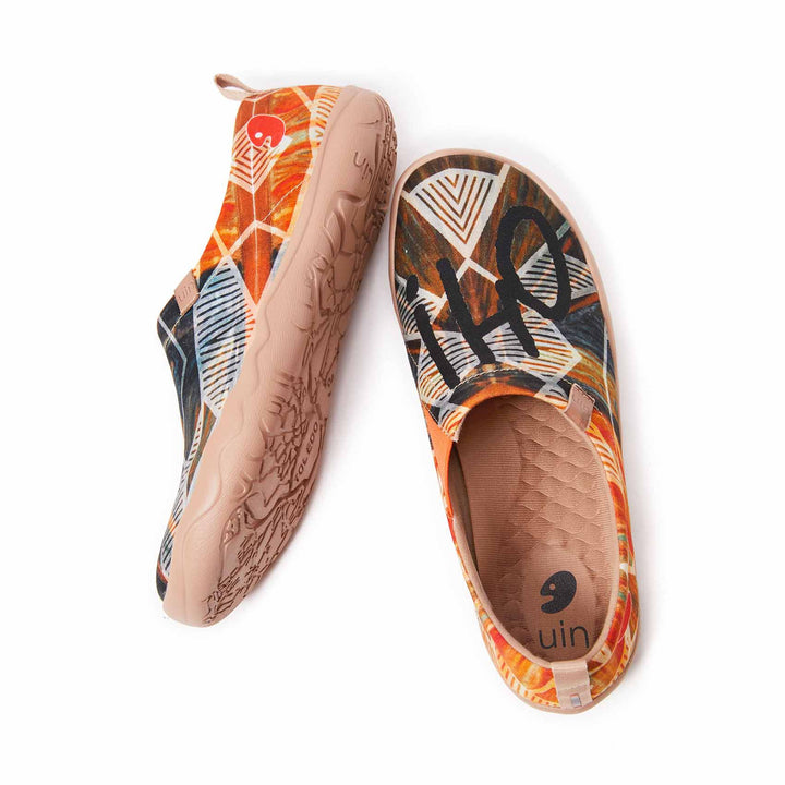 UIN Men (Pre-sale) Scream Canvas loafers