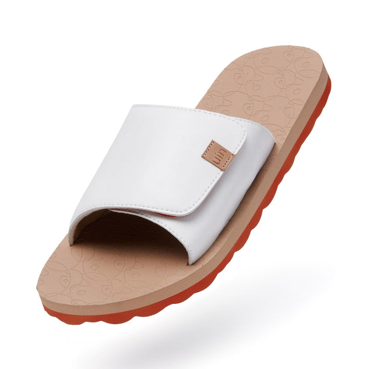 UIN Men Pure White Blanes 3 Men Canvas loafers