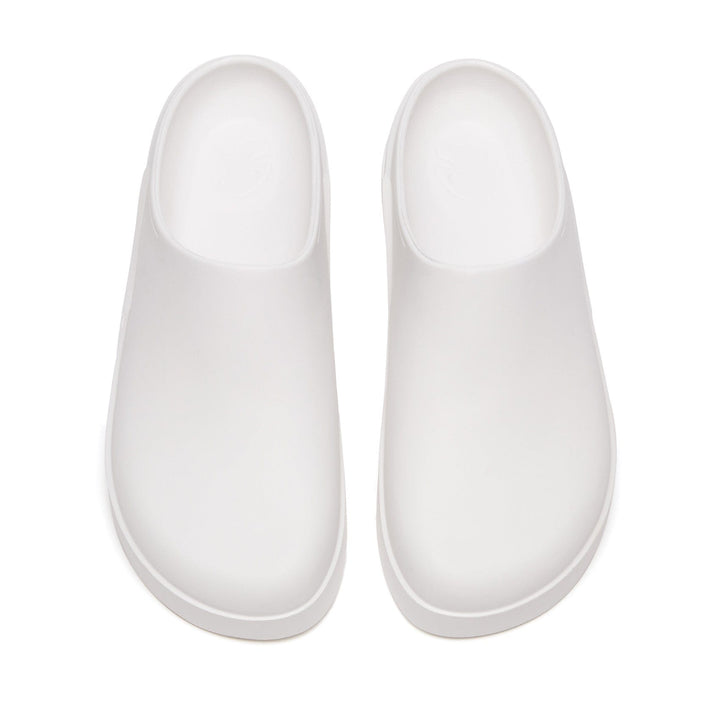 UIN Men Pure White Tenerife Men Canvas loafers