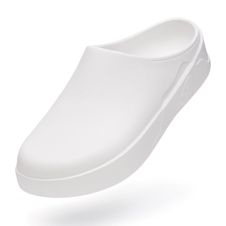 UIN Men Pure White Tenerife Men Canvas loafers