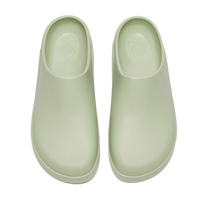 UIN Men Sage Green Tenerife Men Canvas loafers