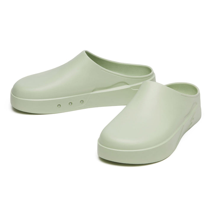 UIN Men Sage Green Tenerife Men Canvas loafers