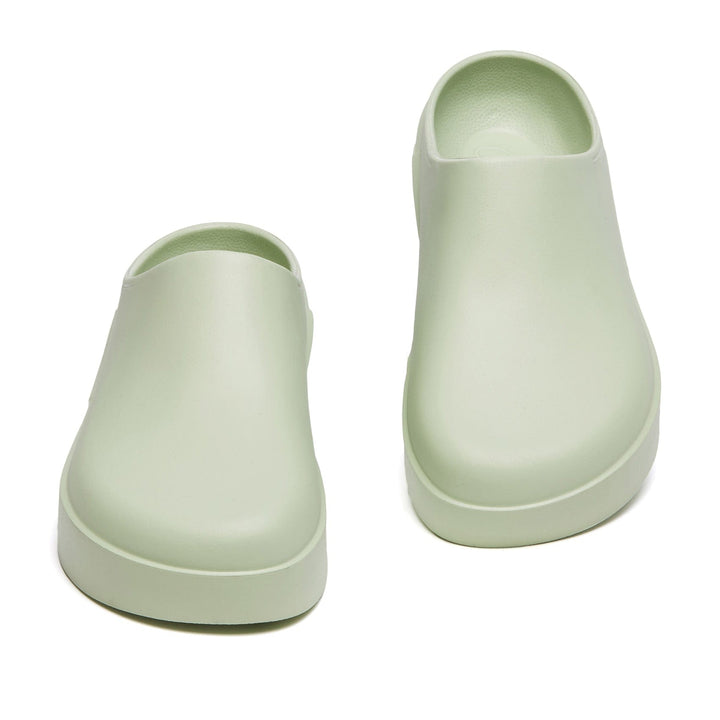 UIN Men Sage Green Tenerife Men Canvas loafers