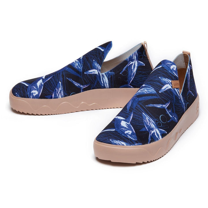 UIN Men Shark on Ink Fuerteventura I Men Canvas loafers