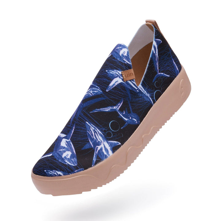 UIN Men Shark on Ink Fuerteventura I Men Canvas loafers