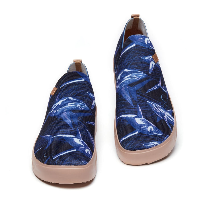 UIN Men Shark on Ink Fuerteventura I Men Canvas loafers