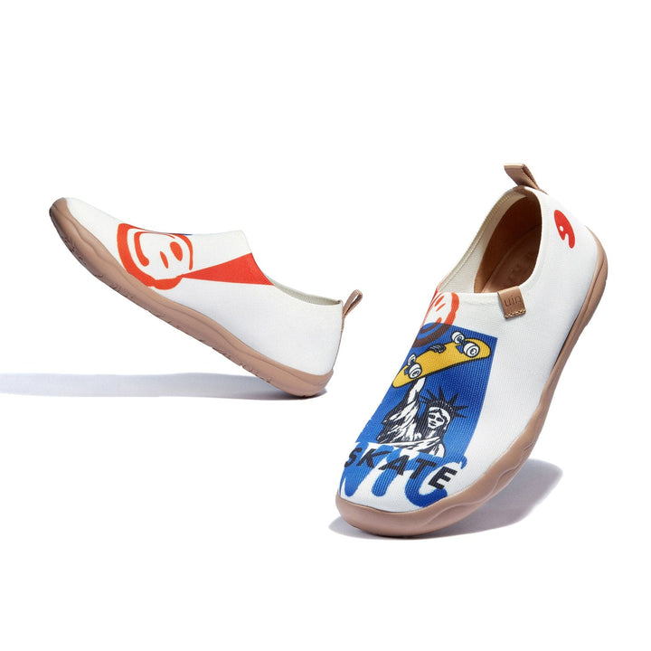 UIN Men Skate NYC Toledo I Men Canvas loafers