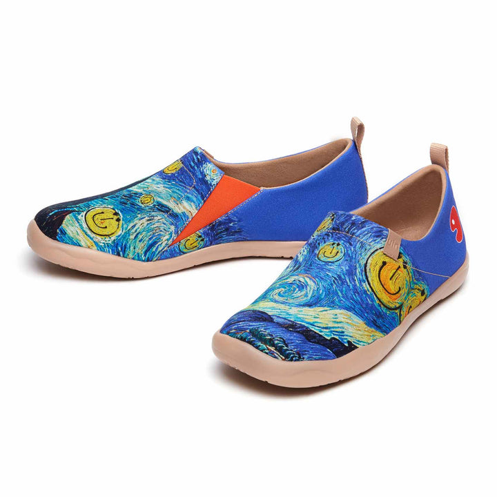 UIN Men Smiley Night Toledo I Men Canvas loafers