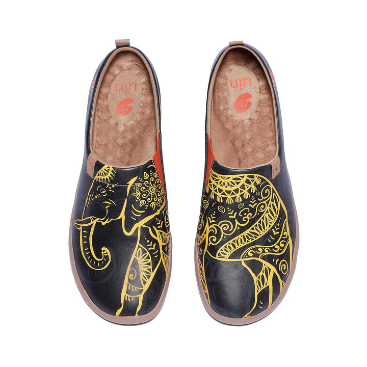 UIN Men Sri Lankan Elephant Toledo I Men Canvas loafers