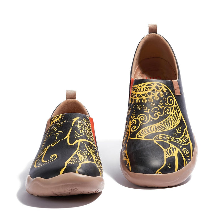 UIN Men Sri Lankan Elephant Toledo I Men Canvas loafers