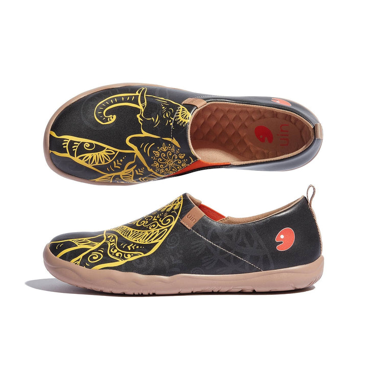 UIN Men Sri Lankan Elephant Toledo I Men Canvas loafers