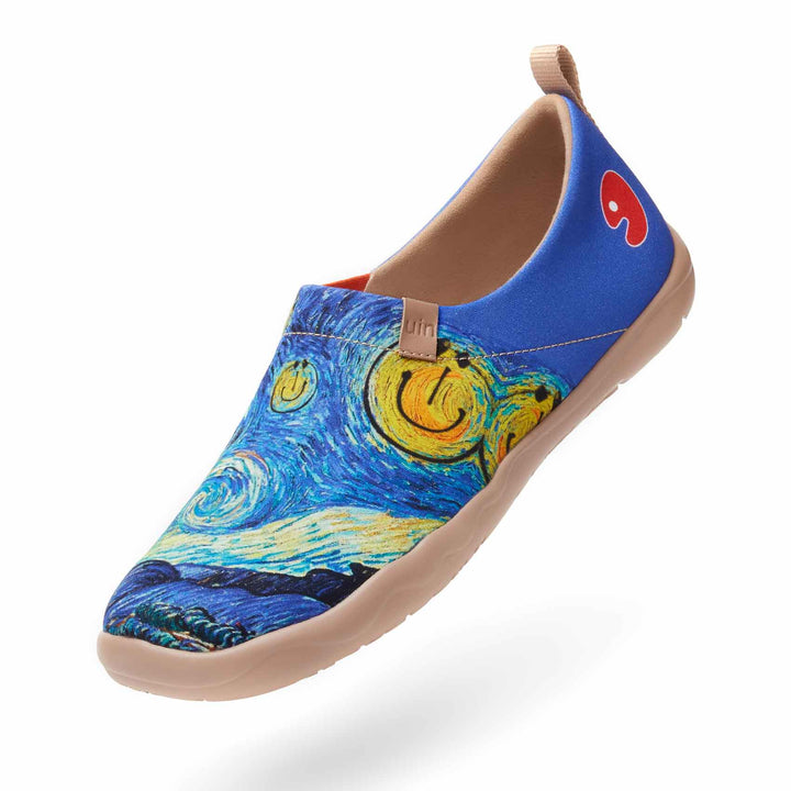 UIN Men Starry Night Toledo I Men Canvas loafers