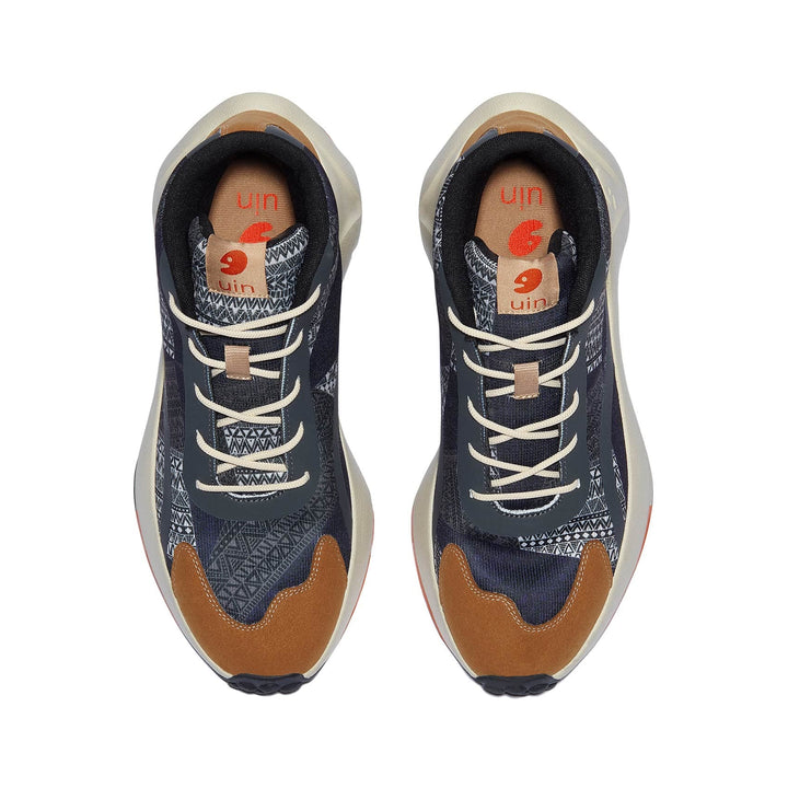 UIN Men Stripe Art 2 Sevilla III Men Canvas loafers