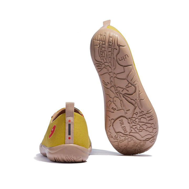 UIN Men Sunflowers and Cat Toledo I Men Canvas loafers