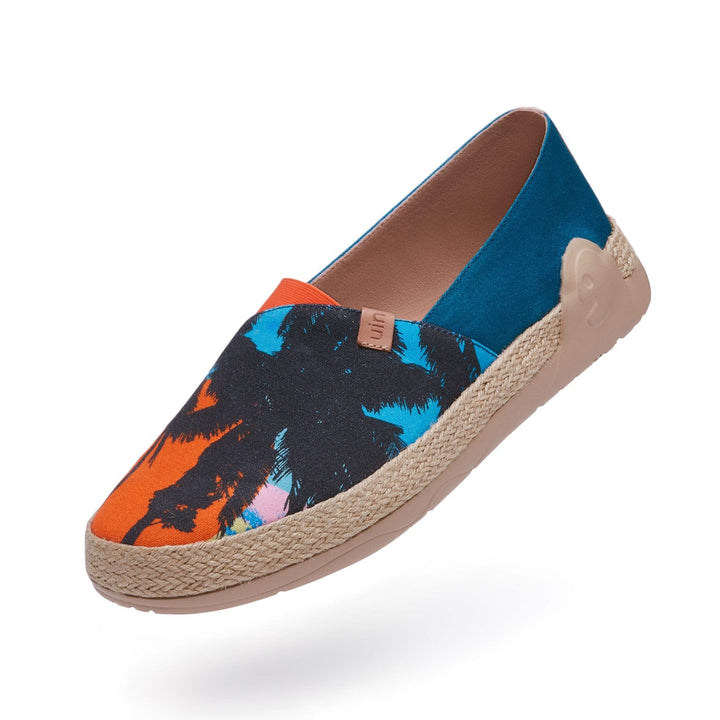 UIN Men Sunset Palm Marbella I Men Canvas loafers