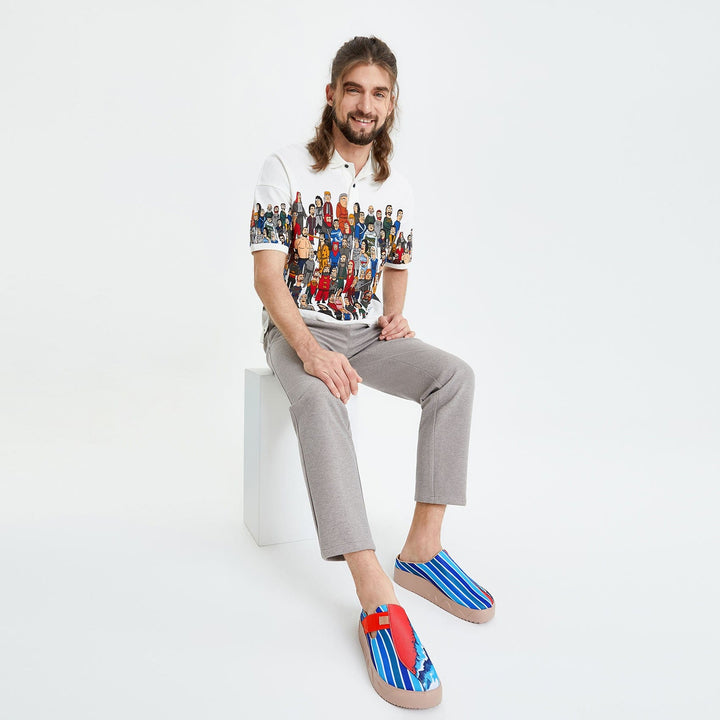 UIN Men Surfing Day Fuerteventura III Men Canvas loafers