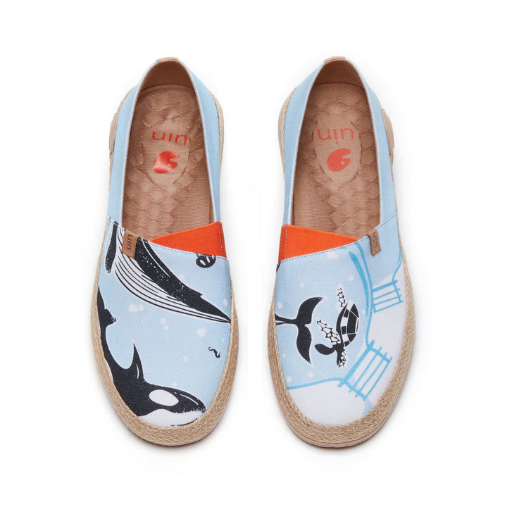 UIN Men Tears of Whales 2 Marbella I Men Canvas loafers