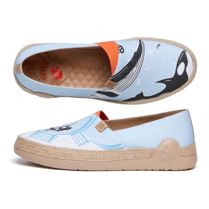 UIN Men Tears of Whales 2 Marbella I Men Canvas loafers