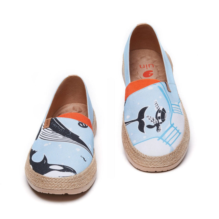 UIN Men Tears of Whales 2 Marbella I Men Canvas loafers