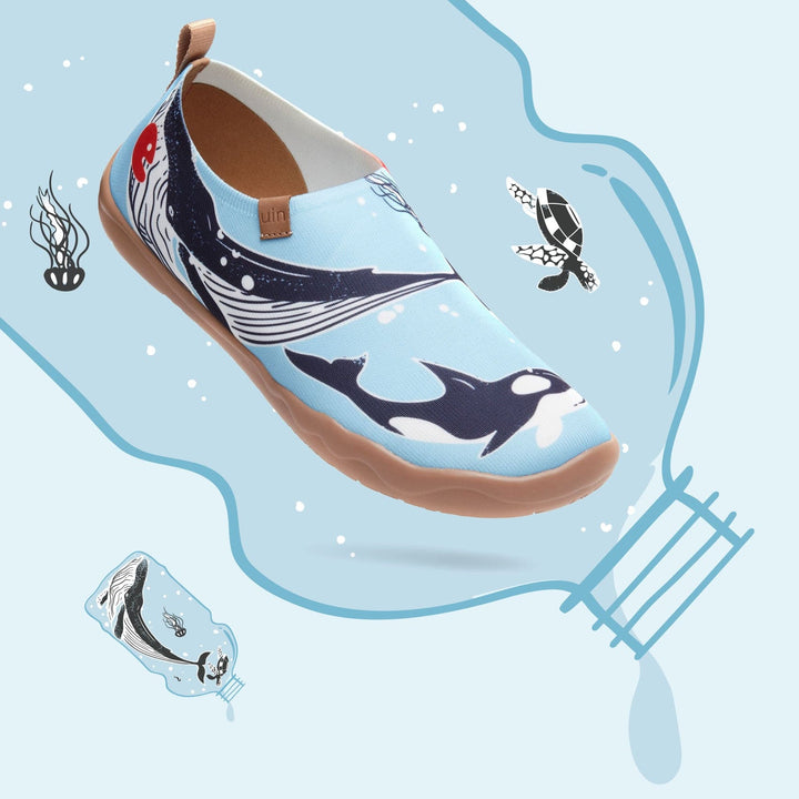 UIN Men Tears of Whales Toledo I Men Canvas loafers