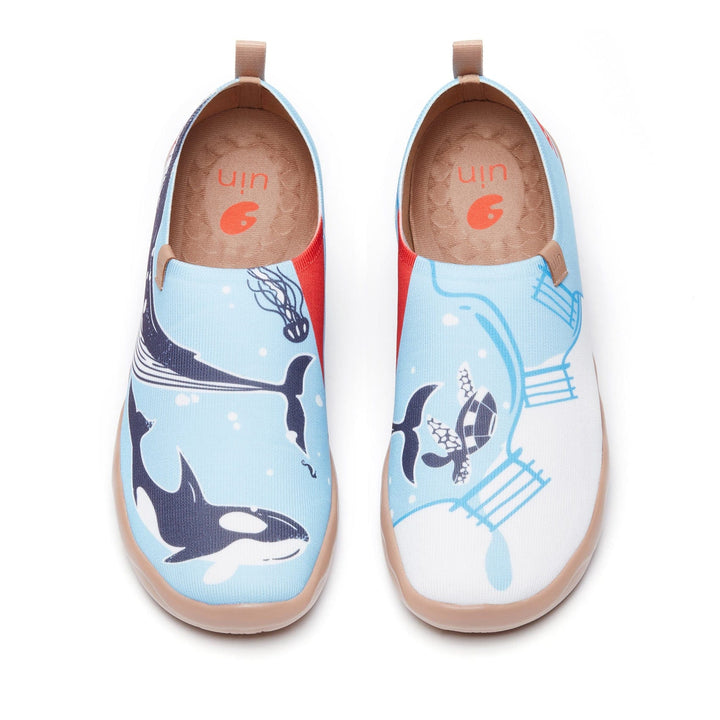 UIN Men Tears of Whales Toledo I Men Canvas loafers