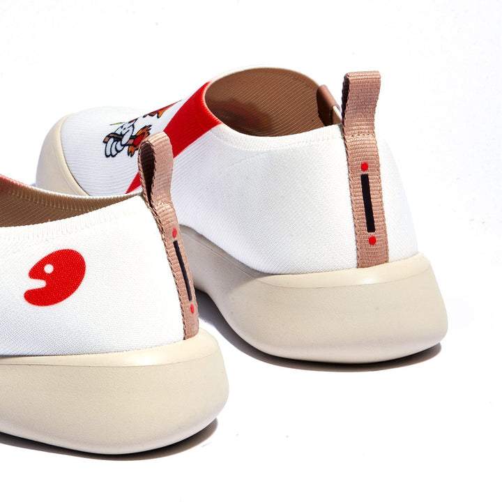 UIN Men The Heart on Fire Toledo XV Men Canvas loafers