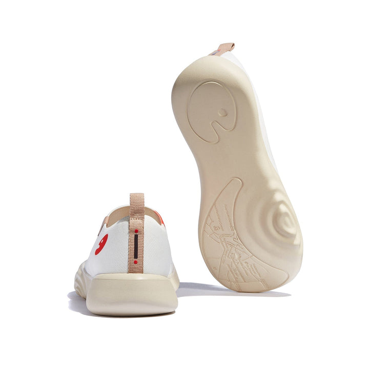 UIN Men The Heart on Fire Toledo XV Men Canvas loafers