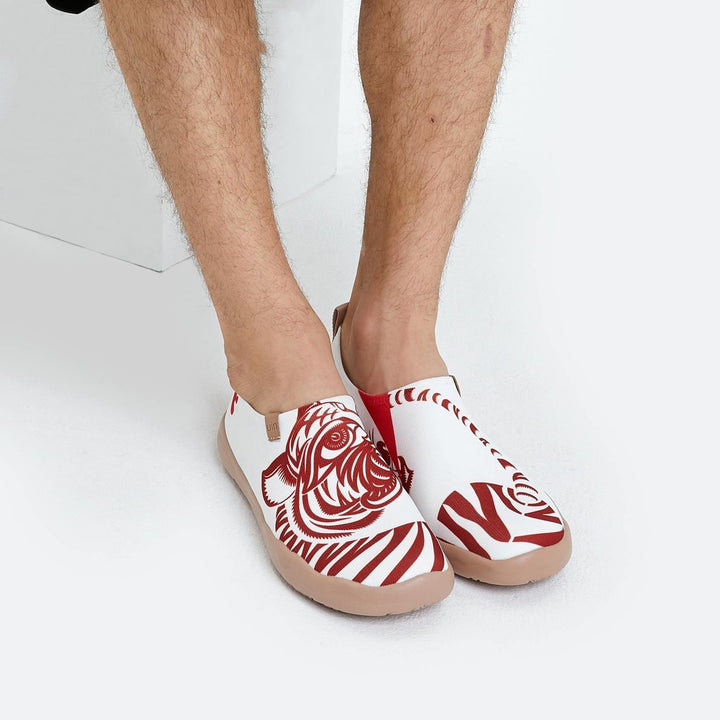 UIN Men Tiger Roar Toledo I Men Canvas loafers