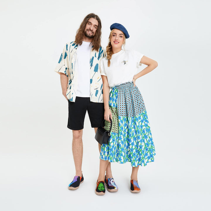 UIN Men Trippy Apollo Toledo I Man Canvas loafers