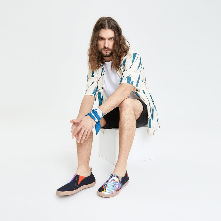 UIN Men Trippy Apollo Toledo I Man Canvas loafers