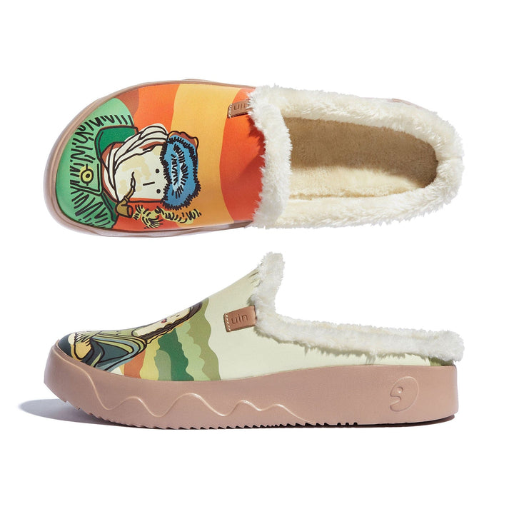 UIN Men Van Gogh and Mona Lisa 2 Fuerteventura VII Men Canvas loafers
