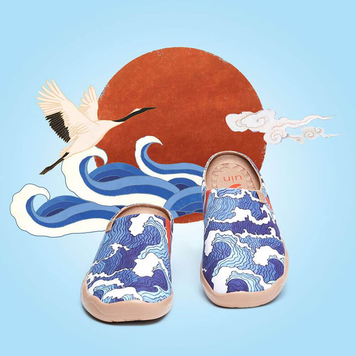 UIN Men Wave Slipper Canvas loafers