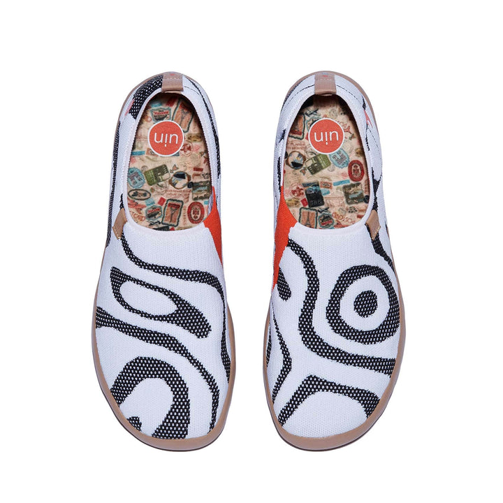 UIN Men White Tiger Toledo I Men Canvas loafers