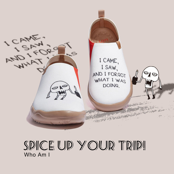 UIN Men Who Am I Toledo I Men Canvas loafers