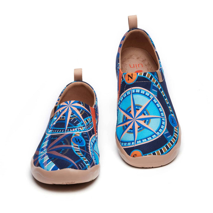 UIN Men Wind Rose Toledo I Men Canvas loafers