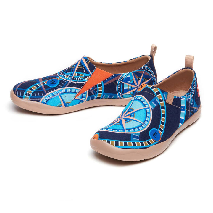 UIN Men Wind Rose Toledo I Men Canvas loafers