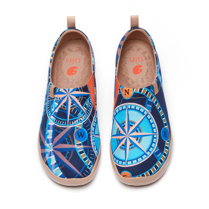 UIN Men Wind Rose Toledo I Men Canvas loafers