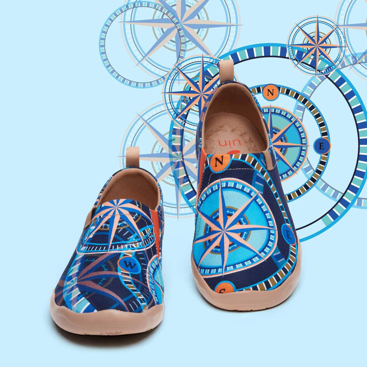 UIN Men Wind Rose Toledo I Men Canvas loafers